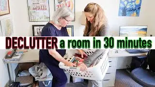 How to DECLUTTER a Room in 30 Minutes
