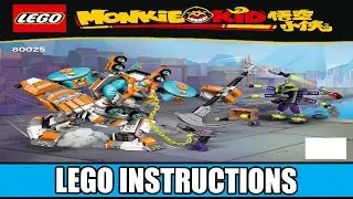 LEGO Instructions | Monkie Kid | 80025 | Sandy&rsquo;s Power Loader Mech