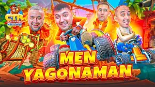CRASH BANDICOOT: TEAM RACING / MEN YAGONAMAN #3 / UZBEKCHA LETSPLAY