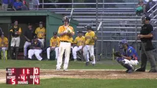 Milford Legion Baseball - 2014 Zone 4 Semi-Finals - Game 1 vs Leominster
