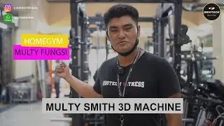 MULTY SMITH 3D | HOME GYM Multy Fungsi | Alat Gym Import