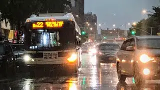 2013 New Flyer XD60 #4795 on the Bx22 at Kingsbridge Road and Jerome Avenue