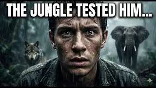 Jungle Echo 🌿 | Boy vs Wild Wolf 🐺 | Cinematic Survival Short Film (4K)