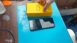 How to replace the display on the Realme C21 RMX3201 phone