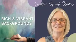 Painting Acrylic Background: Rich & Vibrant Underlayer with Artist Tonya Henderson