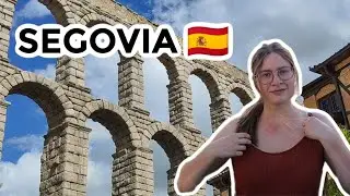 Segovia Day Trip from Madrid | Alcázar, Aqueduct & Cathedral Tour | Spain Travel Vlog