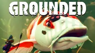 Wir haben den RIESEN KOI FISCH befreit - GROUNDED Full Release Deutsch