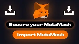 🦊How to Import a Metamask Wallet &bull; GUIDE &bull; Metamask Security