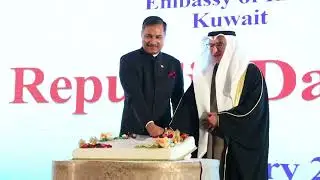 Glimpses of the Republic Day reception hosted by Embassy of India, Kuwait.