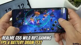 Realme C55 League of Legends Mobile Wild Rift Gaming test | LOL Mobile