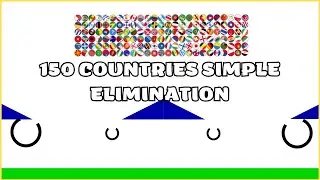 TOP MARBLE RACE 150 PAÍSES ELIMINAÇÕES SIMPLES
