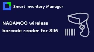 Smart Inventory Manager: NADAMOO Wireless Barcode Reader