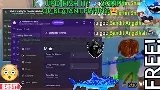 [💎Upd]Fish it!🐟 Keyless Script OP Blatant Instant Auto Fishing🔥, Autofarm Quest😎,Auto Event+More🤩