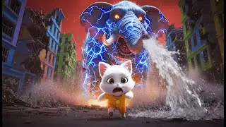 🐘🌙 A Monster Elephant Appears in the Night &mdash; and the Kitten&rsquo;s Special Redemption ✨🐱 | MiMi Cat Story