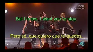 Eurovisi&oacute;n 2012 - Tooji - Stay - Lyrics and Sub spanish HD