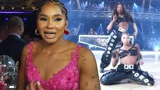 DWTS: How Jordan Chiles and Ezra Sosa GAGGED Judges With Normani Freestyle (Exclusive)