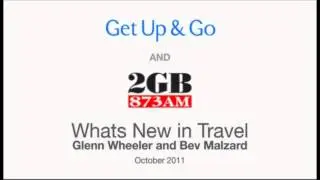 What's New in Travel with Glenn Wheeler on 2GB