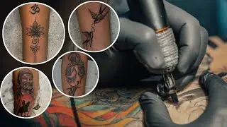 Unique Tattoo Design For Man & Woman | Portrait Tattoo | bird's Tattoo | Das Tattoo