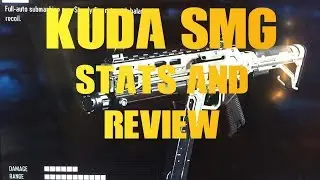 Kuda SMG Gun stats and review! Call of Duty Black Ops 3