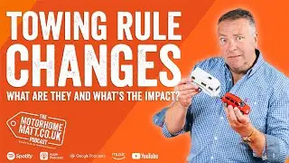 What are the rules for towing a trailer or caravan and what has been the impact of the change?
