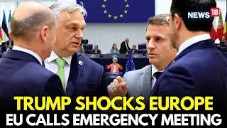 LIVE | Trump Sparks EU Emergency Summit with Shocking Greenland Tariff Threat |New Trade War Coming?