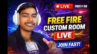 FREE FIRE LIVE 🔴 | Custom Room With Subscribers | Fun Challenge | #freefirelive #shortslive #fflive
