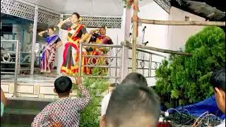 Bengali folk at Anukulchandra Ji's JanmaUtsav. Ledo.@chitra_choreography ❣️🧿