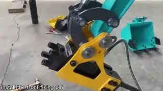 Mini excavator excavator hammer attachment