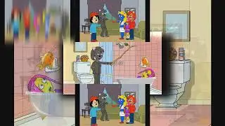 (REUPLOADED) (YTPMV) Rammy scares sunny funny in the bathtub/grounded scan