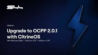 Webinar Leverage CitrineOS to Implement OCPP 2.0.1 Charging Solutions