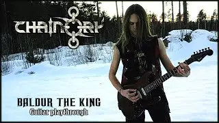 CHAINORY - Baldur the King - Guitar Playthrough (Rhythm & Lead)