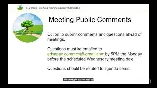 El Dorado Hills APAC Wed Jan 14, 2026 HYBRID Meeting