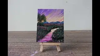 Easy Acrylic Painting / Acrylic painting for Beginners