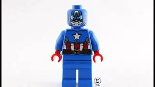 Изображение набора и нескольких фигурок Lego Super Heroes 2016.
