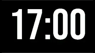 17 Minute Timer - 1020 Seconds Countdown