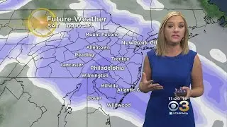 Friday's Evening Weather Forecast - Sub-Freezing Stretch
