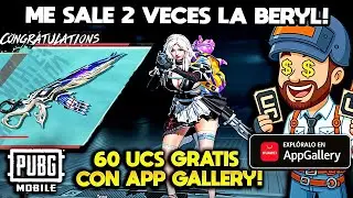 Como RECLAMAR 60 UCs GRATIS en PUBG MOBILE con OFERTAS de APP GALLERY! - SACO LA SKIN DE BERYL!