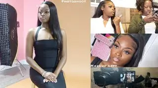 day in my life: grwm for a photoshoot, Instagram content & more!
