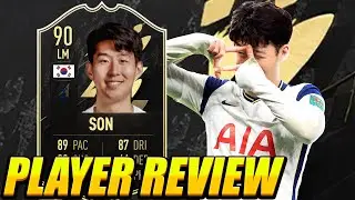 SONALDO! 😎 90 TOTW SON PLAYER REVIEW! INFORM SON PLAYER REVIEW! FIFA 22 ULTIMATE TEAM