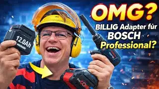 15€ AMAZON Adapter statt 120€ BOSCH Professional Akku?! 😱