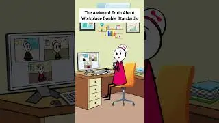The Awkward Truth About Workplace Double Standards #gplus #animation #corporate #skits