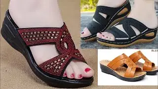 2026 NEW LATEST AMAZING FOOTWEAR COLLECTION WOMEN SLIPPERS SANDALS DESIGN 2023