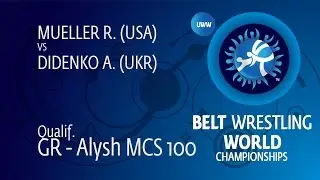 Qual. GR - Alysh MCS 100: A. DIDENKO (UKR) df. R. MUELLER (USA) by FALL, 0-0