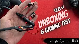 WINGS PHANTOM 1100 (UNBOXING & GAMING TEST) @UnboxingGuruOfficial