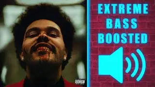 The Weeknd - Faith (EXTREME BASS BOOSTED)🔊