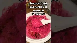 Beetroot healthy and tasty recipe 🤤 | beetroot raita easy | #food