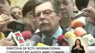 Marcel Granier (RCTV) Visita CONATEL - Lun 8 Feb 2010
