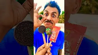 Dairy milk chocolate 🍫 aur Oreo biscuits 🍪 #watermelon#5star#munch#kitkat#parle_g#shortsfeed