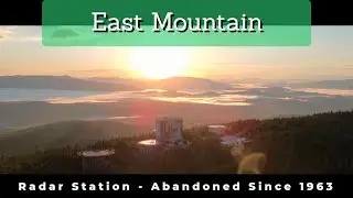 East Mountain Radar Station, Vermont. Abandoned since 1963!  Exploration and Drone video in 4k.