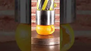 Hydraulic Press VS Orange
